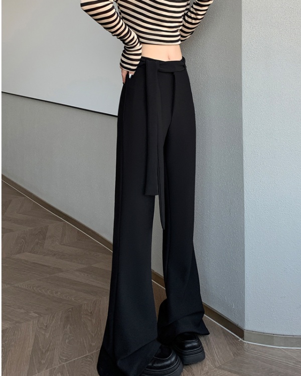 Casual pants micro speaker business suit for women