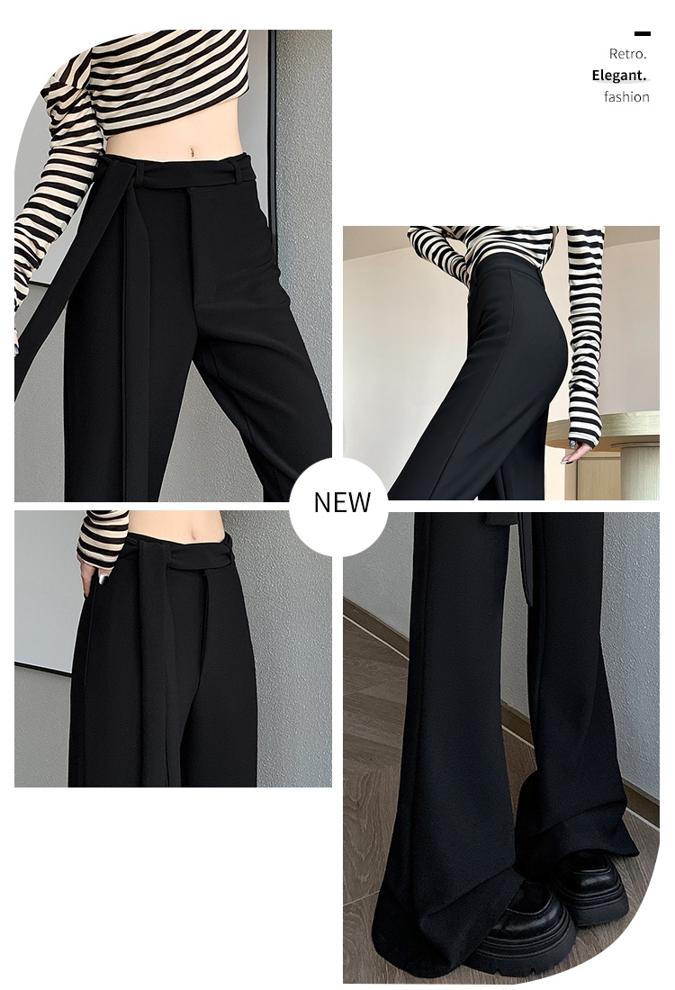 Casual pants micro speaker business suit for women