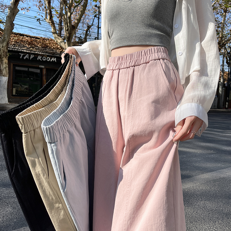 Spring harem pants splice casual pants for women