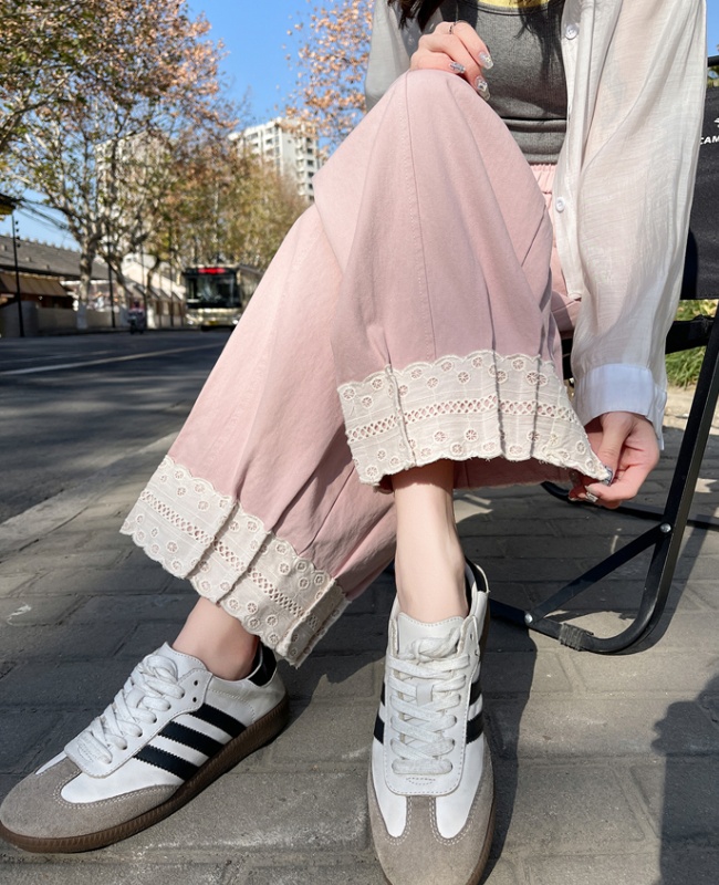 Spring harem pants splice casual pants for women