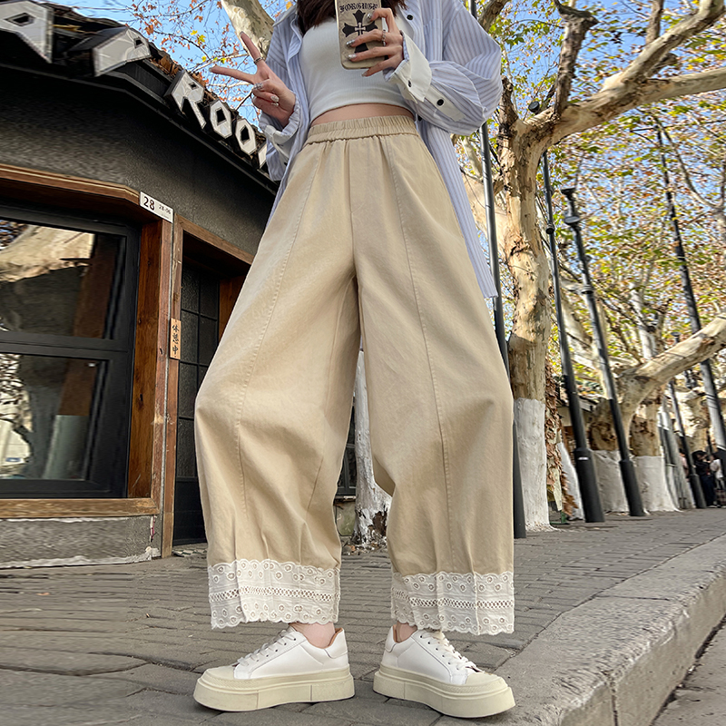 Spring harem pants splice casual pants for women