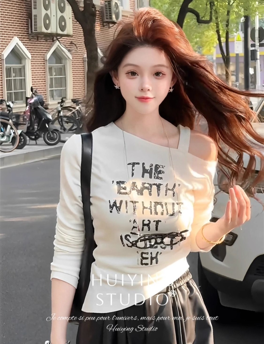 Long sleeve show young bottoming shirt all-match T-shirt