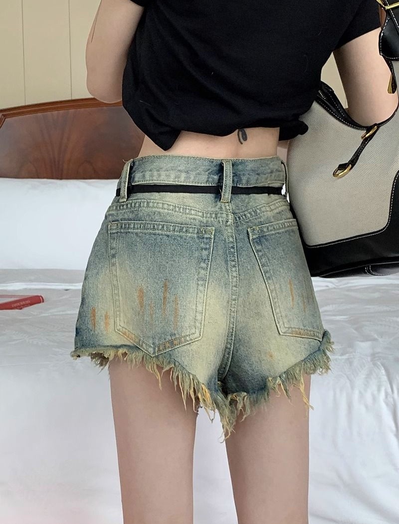 Package hip short jeans spicegirl shorts for women