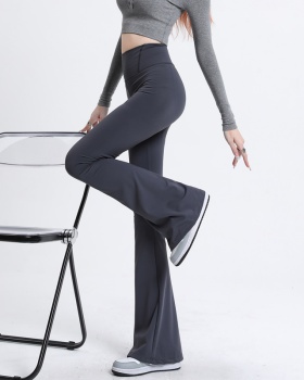 Casual elasticity pants micro speaker flare pants