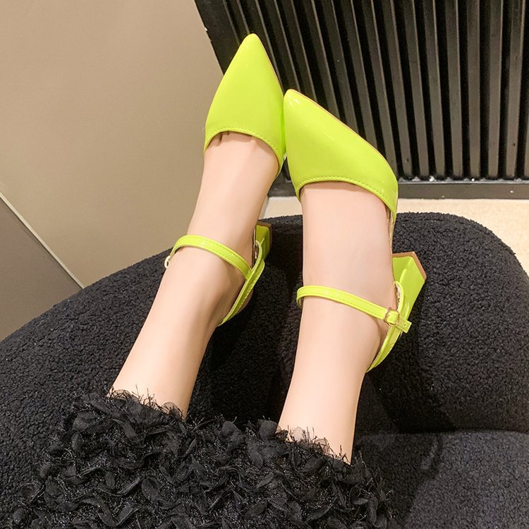 Hasp summer sandals sexy high-heeled shoes for women