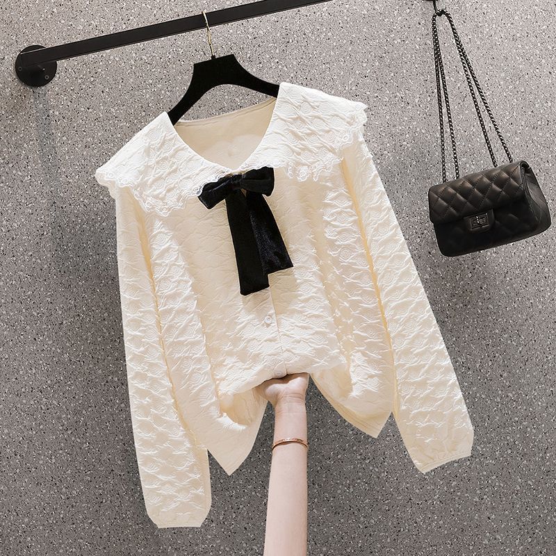 Show young long sleeve shirt spring pants 2pcs set for women