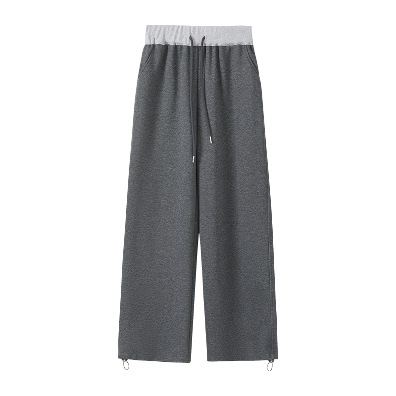 Straight wide leg pants sweatpants for women