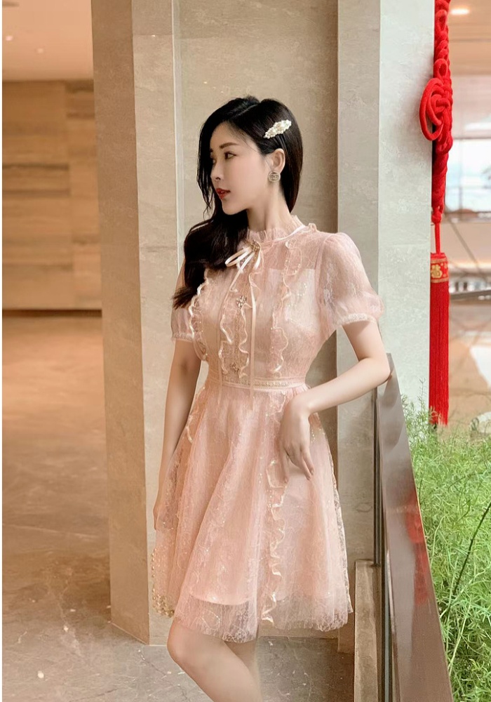 Show high light luxury lady temperament dress for women