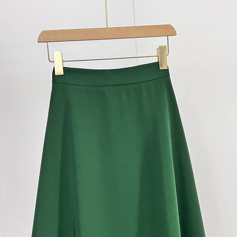 Summer spring and autumn high waist skirt for women