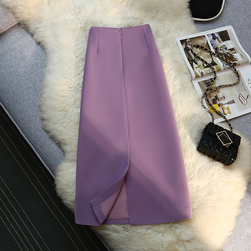 Spring and autumn business suit straight one step skirt