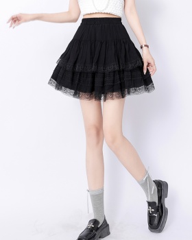 Sweet show young skirt A-line short skirt for women