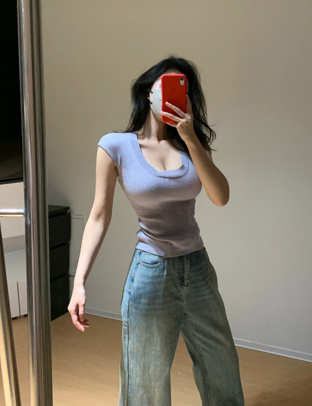 Bottoming sexy slim tops summer sleeveless sweater