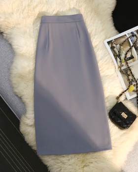 Long package hip skirt split spring and autumn business suit