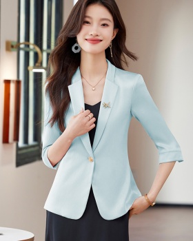 Spring and summer coat business suit a set for women