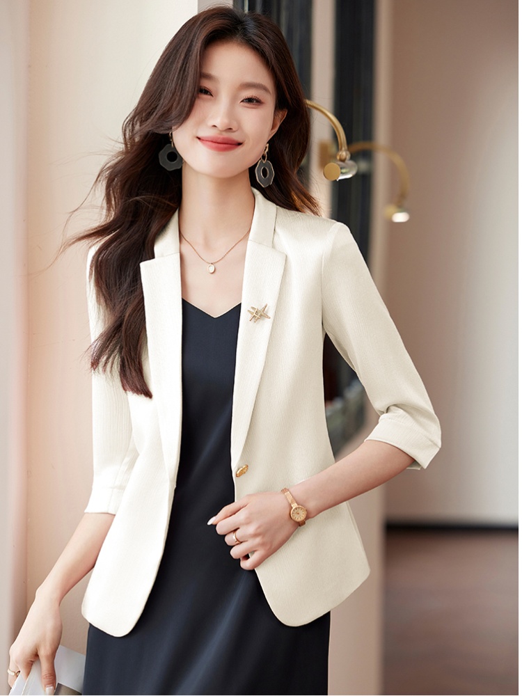 Spring and summer coat business suit a set for women