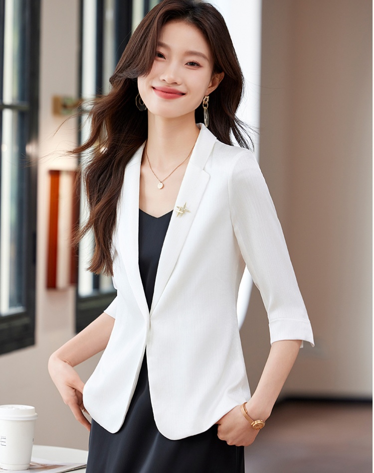 Spring and summer coat business suit a set for women