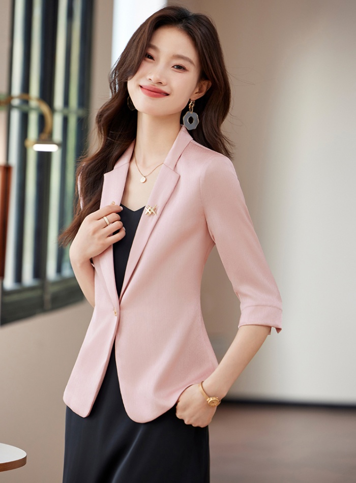 Spring and summer coat business suit a set for women