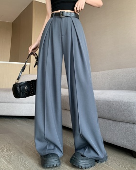 Slim Casual mopping wide leg pants loose drape suit pants