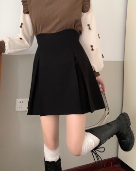 High waist slim skirt drape short skirt for women