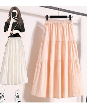 Summer tender show young long skirt A-line sweet skirt