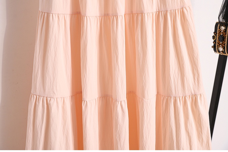 Summer tender show young long skirt A-line sweet skirt