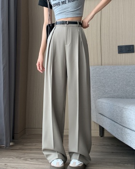 Mopping loose wide leg pants Casual drape suit pants