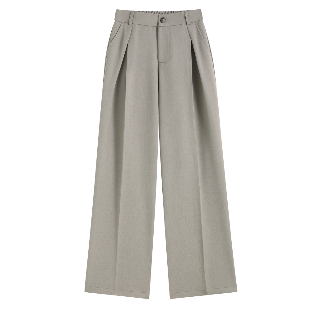 Mopping loose wide leg pants Casual drape suit pants