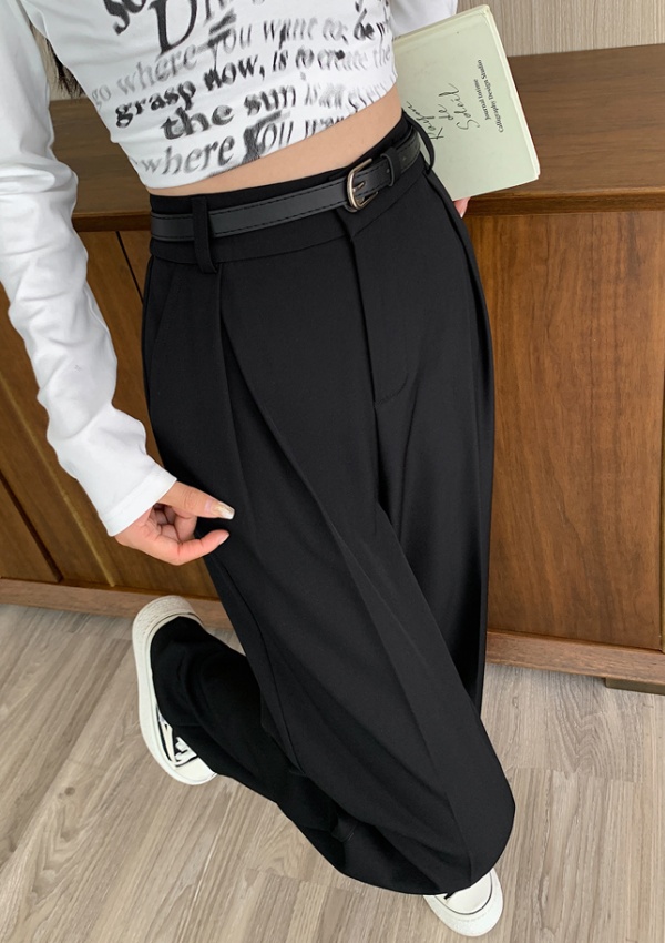 Mopping loose wide leg pants Casual drape suit pants