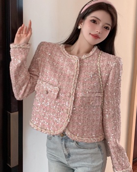 Western style spring and autumn jacket show young tops