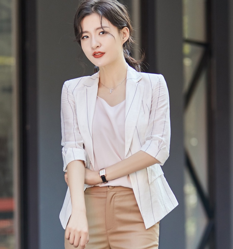 Spring and summer coat business suit for women