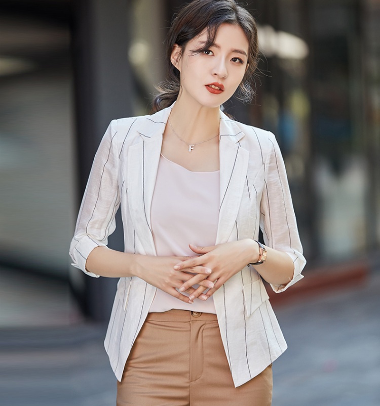 Spring and summer coat business suit for women