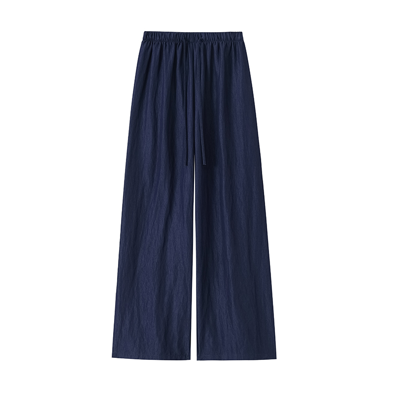 Loose wide leg pants straight pants for women