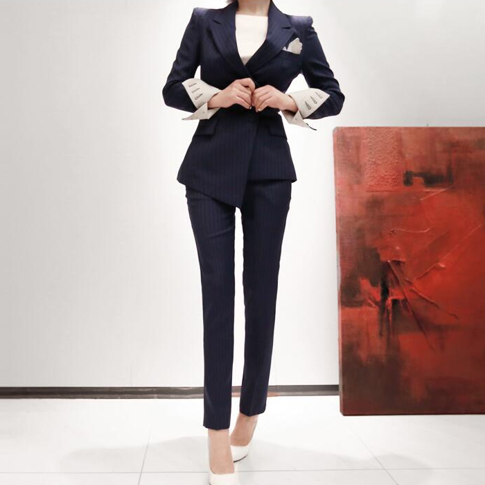 Fashion autumn and winter business suit a set for women