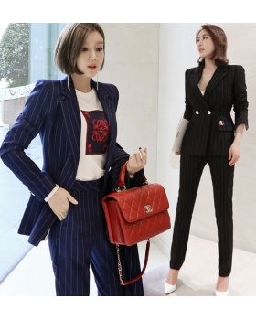 Fashion business suit autumn work clothing a set