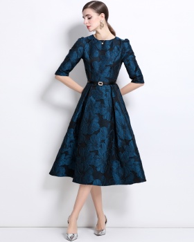 Refinement spring France style slim ladies dress