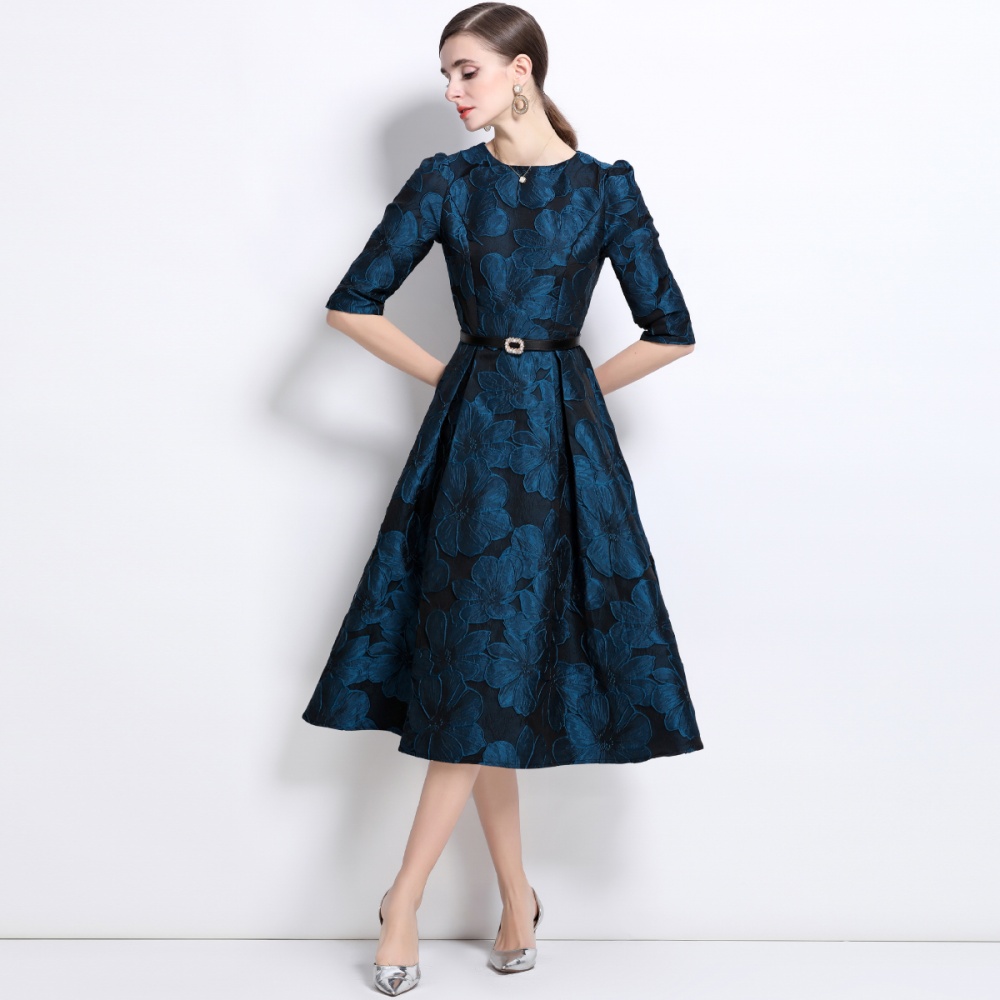 Refinement spring France style slim ladies dress