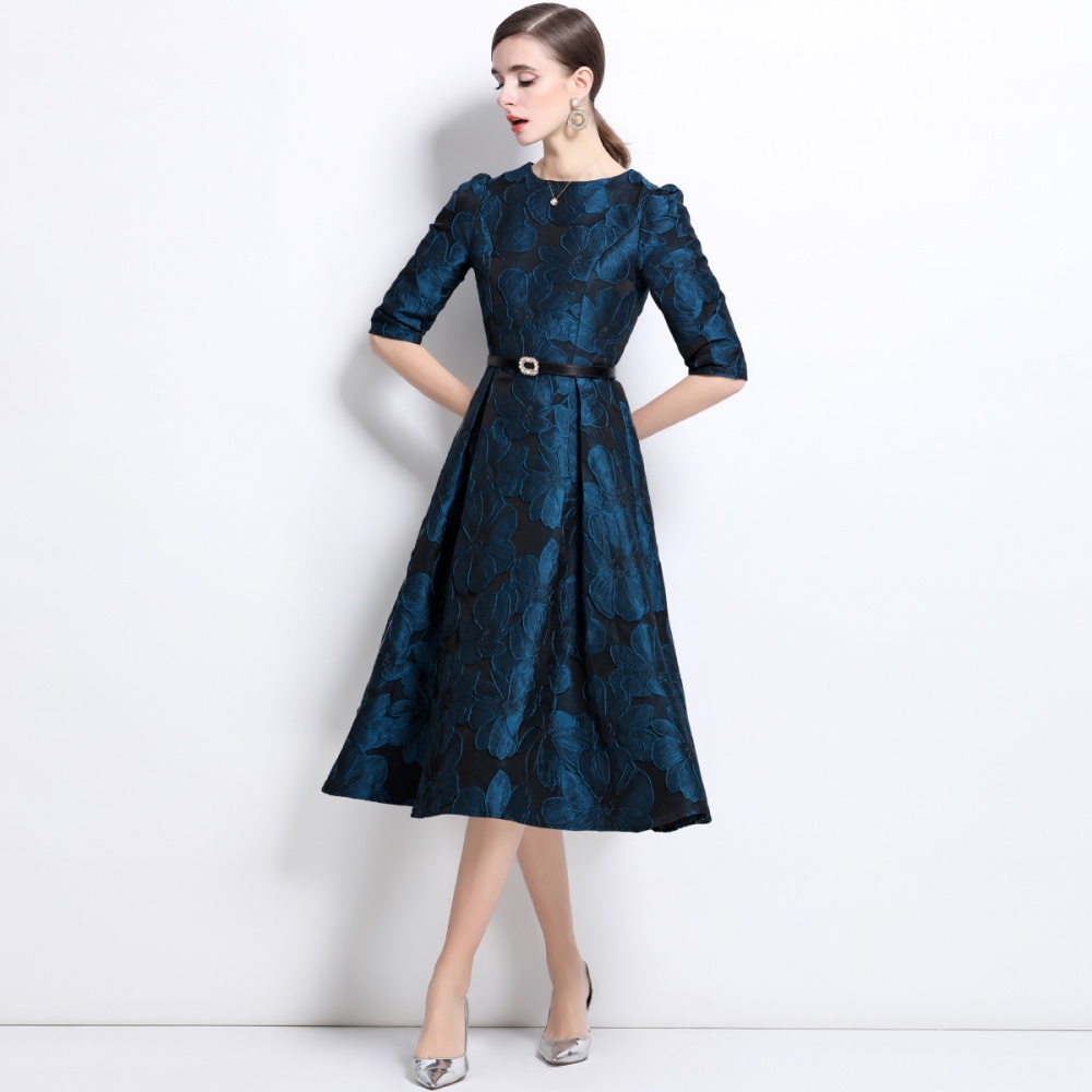 Refinement spring France style slim ladies dress