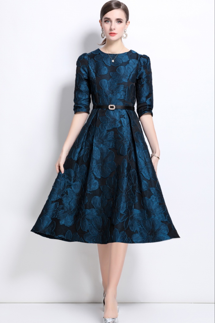 Refinement spring France style slim ladies dress