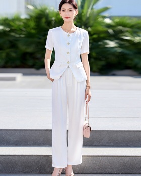 Fashion coat summer business suit a set for women