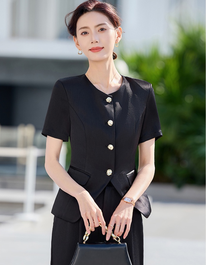 Fashion coat summer business suit a set for women