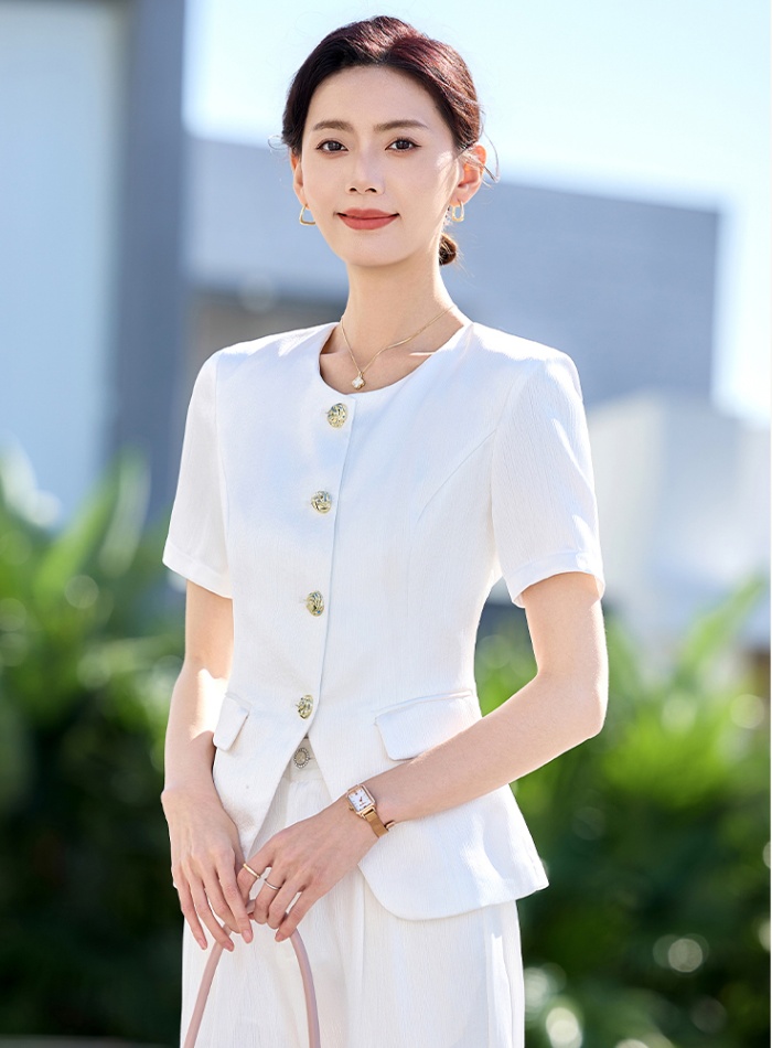 Fashion coat summer business suit a set for women