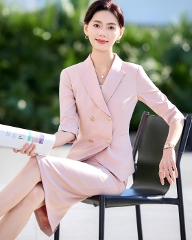 Temperament business suit coat 2pcs set for women