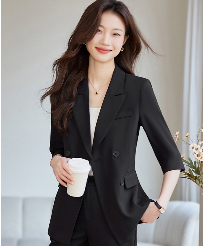 Temperament loose business suit Casual coat for women