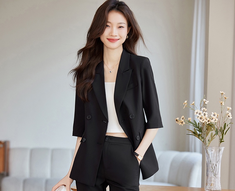 Temperament loose business suit Casual coat for women