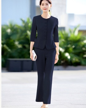 Fashion business suit suit pants 2pcs set for women