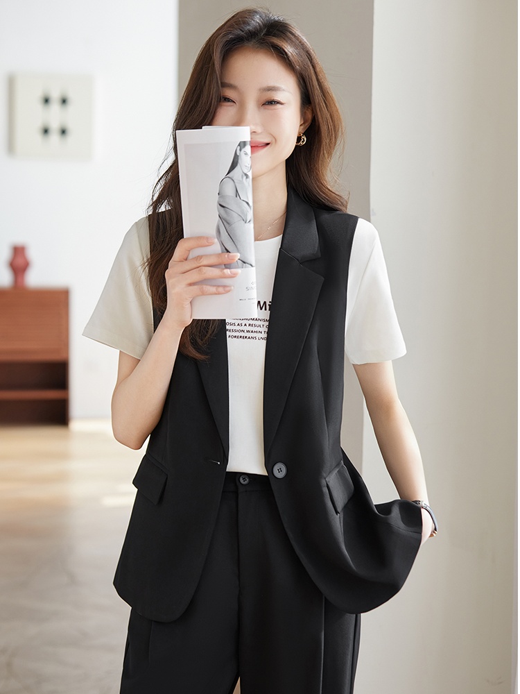 Casual coat temperament business suit 2pcs set for women