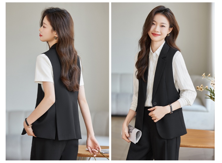 Casual coat temperament business suit 2pcs set for women