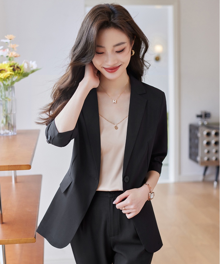 Short Casual coat spring and summer thin tops for women