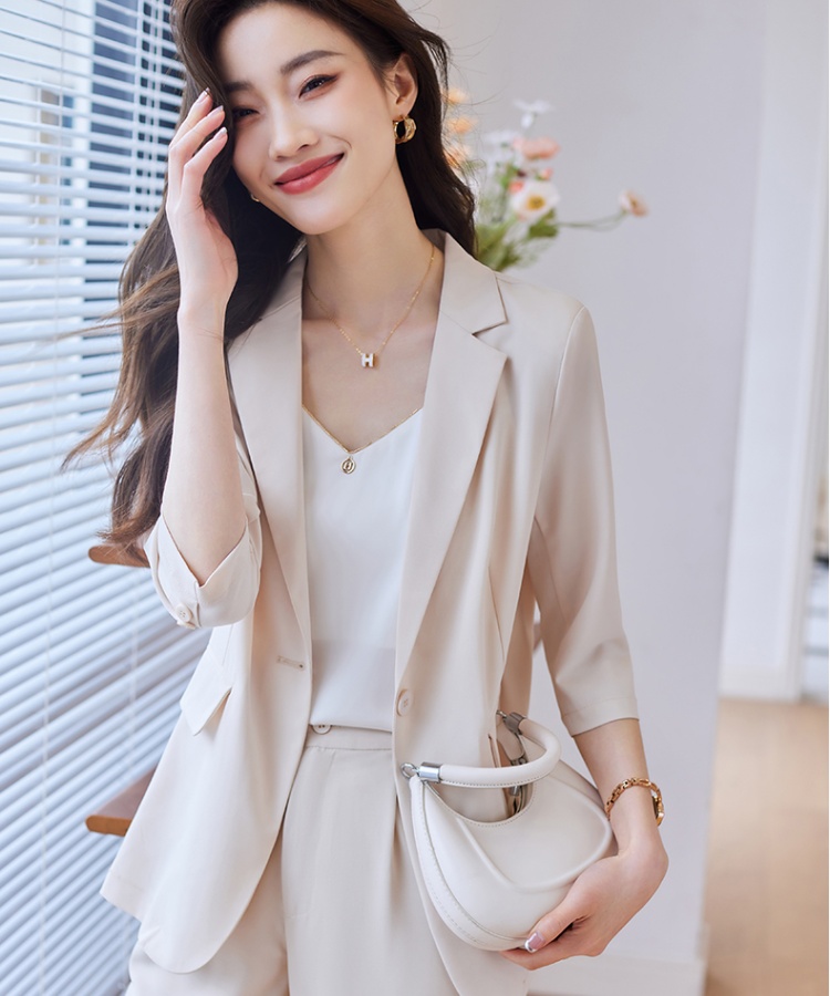 Short Casual coat spring and summer thin tops for women