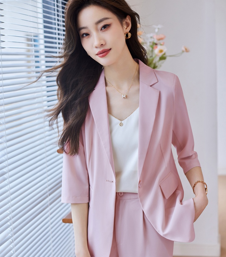 Short Casual coat spring and summer thin tops for women